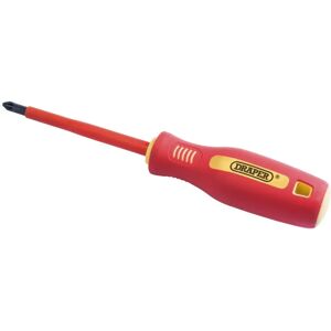 Draper Draper 46537 Fully Insulated Soft Grip PZ Screwdriver - Screwdriver Draper Draper 46537 Fully Insulated Soft Grip PZ Screwdriver - Screwdriver