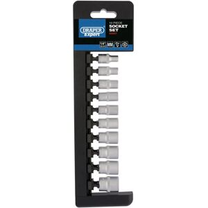 Draper 50067 Socket Set - 10-Piece, Chrome Vanadium Steel Draper 50067 Socket Set - 10-Piece, Chrome Vanadium Steel