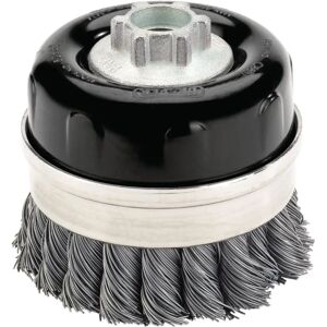 Draper 52632 Expert 80mm M14 Twist Knot Wire Cup Brush - Wire Cup Brush Draper 52632 Expert 80mm M14 Twist Knot Wire Cup Brush - Wire Cup Brush