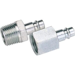 Draper 54417 Heavy Duty Euro Coupling Adaptor - 1/2 BSP Male Nut Draper 54417 Heavy Duty Euro Coupling Adaptor - 1/2 BSP Male Nut