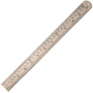 Draper D18 Steel Rule - 300mm/12" Draper D18 Steel Rule - 300mm/12"