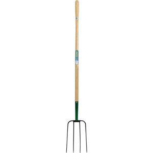 Draper 63579 - Manure Fork - 4-prong, Wood Shaft - Garden Tool Draper 63579 - Manure Fork - 4-prong, Wood Shaft - Garden Tool