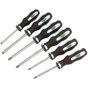 Set de destornilladores Draper Tools 63590 mango suave - Juego de 6 piezas Set de destornilladores Draper Tools 63590 mango suave - Juego de 6 piezas