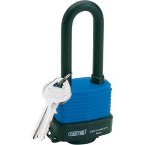 Draper 64177 Weatherproof Laminated Steel Padlock with Extra Long Shackle - Padlock Draper 64177 Weatherproof Laminated Steel Padlock with Extra Long Shackle - Padlock