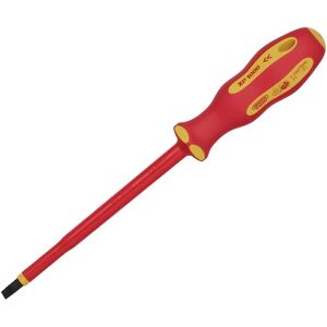 Draper Tools Draper XP1000 VDE Plain Slot Screwdriver - 6.5 x 150mm Draper Tools Draper XP1000 VDE Plain Slot Screwdriver - 6.5 x 150mm