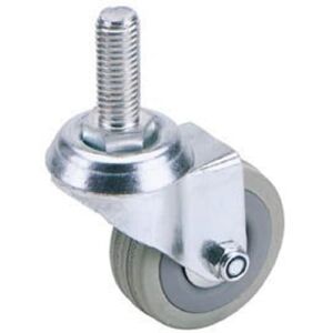 Draper 65480 Modelo Rueda de Caucho con Tornillo Giratorio - 80Kg Capacidad Draper 65480 Modelo Rueda de Caucho con Tornillo Giratorio - 80Kg Capacidad
