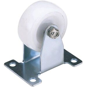 Draper 65502 Nylon Wheel - 75mm Fixed Plate - 100Kg Load Capacity Draper 65502 Nylon Wheel - 75mm Fixed Plate - 100Kg Load Capacity