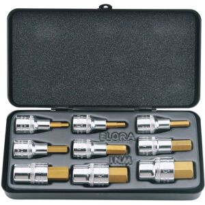 Draper Tools 66202 Screwdriver Bit Set - Socket Hexagon 9 pcs Draper Tools 66202 Screwdriver Bit Set - Socket Hexagon 9 pcs