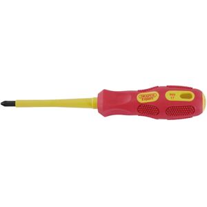 Draper Tools Draper Expert Fully Insulated PZ Screwdriver - Screwdriver Draper Tools Draper Expert Fully Insulated PZ Screwdriver - Screwdriver