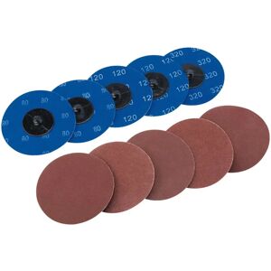 Draper 75621 Sanding Discs - 75mm Assorted Aluminium Oxide - Sander Accessory Draper 75621 Sanding Discs - 75mm Assorted Aluminium Oxide - Sander Accessory