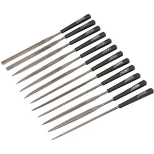 Draper Tools 82640 Needle File Set - Precision, 12 Pieces Draper Tools 82640 Needle File Set - Precision, 12 Pieces