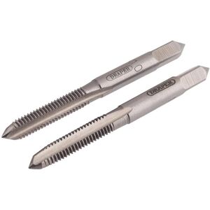Draper M6x1.00 Hand Taps - Coarse Thread - Pack of 2 Draper M6x1.00 Hand Taps - Coarse Thread - Pack of 2