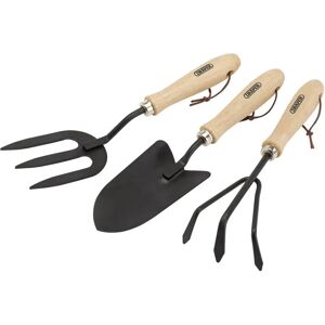 Draper Black Carbon Steel Hand Fork, Cultivator & Trowel - Masonry Tool Draper Black Carbon Steel Hand Fork, Cultivator & Trowel - Masonry Tool