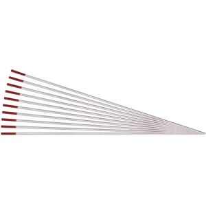 Draper 98448 Thoriated Tungsten Electrodes - Electrodes - 1.6 x 150mm - Pack of 10 Draper 98448 Thoriated Tungsten Electrodes - Electrodes - 1.6 x 150mm - Pack of 10