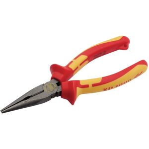 Draper Tools Draper XP1000 VDE Long Nose Pliers - 160mm, Tethered - Pliers Draper Tools Draper XP1000 VDE Long Nose Pliers - 160mm, Tethered - Pliers