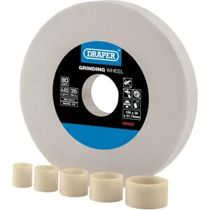 Draper White Aluminium Oxide Bench Grinding Wheel - Grinding Wheel Draper White Aluminium Oxide Bench Grinding Wheel - Grinding Wheel