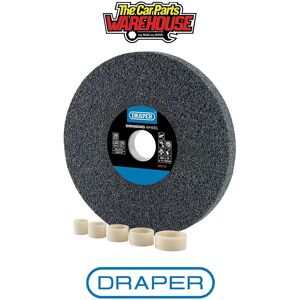 Draper 99570 Aluminium Oxide Bench Grinding Wheel - 36G, 200mm Draper 99570 Aluminium Oxide Bench Grinding Wheel - 36G, 200mm