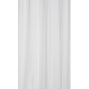 Croydex White Polyester Shower Curtain - 1.8 M x 2 M - Shower Curtain Croydex White Polyester Shower Curtain - 1.8 M x 2 M - Shower Curtain