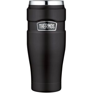 Thermos Stainless King Travel Tumbler - Matt Black - Travel Tumbler Thermos Stainless King Travel Tumbler - Matt Black - Travel Tumbler