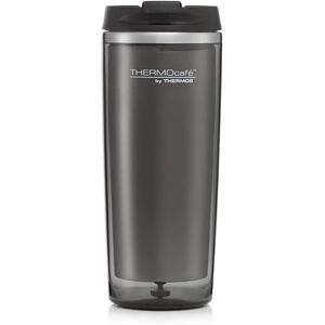 Thermos Thermocafe Travel Tumbler - Flip Top, Stainless Steel, 350ml Thermos Thermocafe Travel Tumbler - Flip Top, Stainless Steel, 350ml