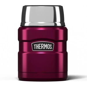 Thermos Pink Food Flask 470ml - Insulated Double Wall Thermos Pink Food Flask 470ml - Insulated Double Wall