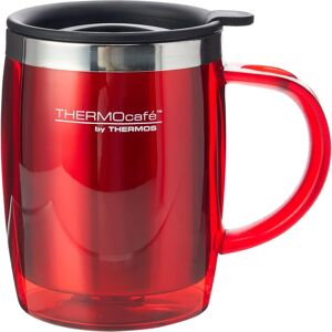 Thermos ThermoCafé Translucent Desk Mug - Red - 450 ml Thermos ThermoCafé Translucent Desk Mug - Red - 450 ml