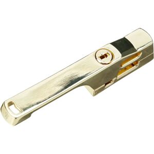 Yale P115PB Lockable Window Handle - Security Brass Handle Yale P115PB Lockable Window Handle - Security Brass Handle