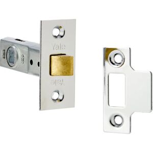 Yale M888 Tubular Mortice Latch - Non-locking, Chrome, 64mm Yale M888 Tubular Mortice Latch - Non-locking, Chrome, 64mm