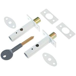 Yale White PM444 Door Security Bolt - Door Security Bolt Yale White PM444 Door Security Bolt - Door Security Bolt