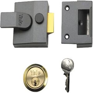 Yale P84 Nachtslot - 40mm Achterwaartse Afstand - Donkergrijze Afwerking - Nightlatch Yale P84 Nachtslot - 40mm Achterwaartse Afstand - Donkergrijze Afwerking - Nightlatch