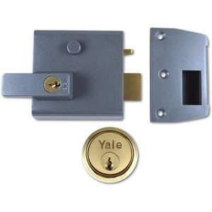 Yale Cerradura Automática - Nightlatch, Alta Seguridad, Bloqueo Interno, 2 Años de Garantía Yale Cerradura Automática - Nightlatch, Alta Seguridad, Bloqueo Interno, 2 Años de Garantía
