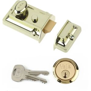 Yale YAL77BLXPB Brasslux Nightlatch - Nightlatch Yale YAL77BLXPB Brasslux Nightlatch - Nightlatch