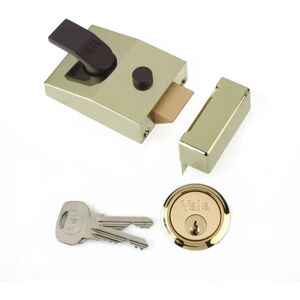 Yale Deadlock Nightlatch Brasslux - Deadlock Nightlatch - Security Lock Yale Deadlock Nightlatch Brasslux - Deadlock Nightlatch - Security Lock