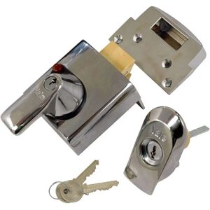 Yale BS1 Nightlatch - British Standard Lock - Chrome Finish Yale BS1 Nightlatch - British Standard Lock - Chrome Finish