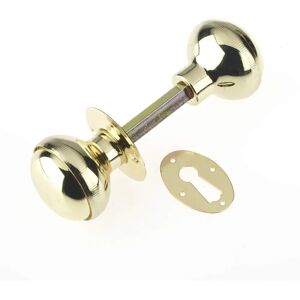 Yale P405 Rim Knob Polished Brass - Lock Yale P405 Rim Knob Polished Brass - Lock