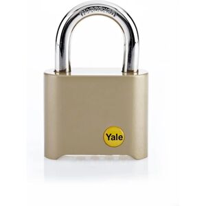 Yale Messing Wetterfester Zahlenschloss - Vorhängeschloss Yale Messing Wetterfester Zahlenschloss - Vorhängeschloss