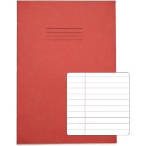 Rhino A4 Exercise Book 32 Pages Feint Ruled 8mm Margin - Exercise Book Rhino A4 Exercise Book 32 Pages Feint Ruled 8mm Margin - Exercise Book