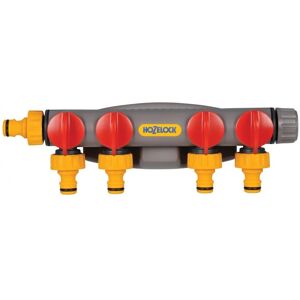 Hozelock 2150 Water Hose Fitting - 4-Way Tap Connector Hozelock 2150 Water Hose Fitting - 4-Way Tap Connector