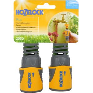 Hozelock 2050 Hose End Connector Plus - Twin Pack Hozelock 2050 Hose End Connector Plus - Twin Pack