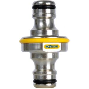 Hozelock 2044 Water Hose Fitting - Brass Nickel - 1 pc Hozelock 2044 Water Hose Fitting - Brass Nickel - 1 pc