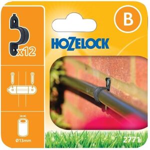Hozelock 2771 Wall Clip - 13mm - Wall Clip - Garden Irrigation Hozelock 2771 Wall Clip - 13mm - Wall Clip - Garden Irrigation