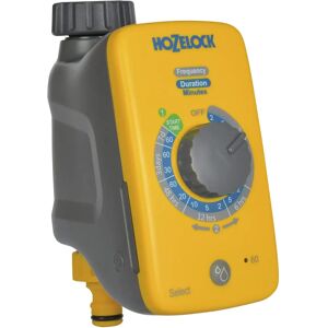 Hozelock Water Timer Select Yellow Grey - Water Timer Hozelock Water Timer Select Yellow Grey - Water Timer