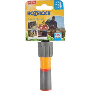 Hozelock - Watering Nozzle 3-in-1 - Ergonomic Soft Grip Handle - Non-slip - 3 Jets - Garden Lance Hozelock - Watering Nozzle 3-in-1 - Ergonomic Soft Grip Handle - Non-slip - 3 Jets - Garden Lance