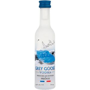 Grey Goose Vodka - 40% Vol. - 12 Mini Bouteilles - Publicité Grey Goose Vodka - 40% Vol. - 12 Mini Bouteilles - Publicité