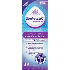 Replens - Long Lasting Vaginal Moisturiser - Pack of 6 Replens - Long Lasting Vaginal Moisturiser - Pack of 6
