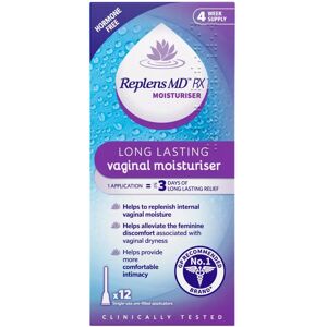 Replens MD Vaginal Moisturiser - 12 Pack, Long Lasting Relief Replens MD Vaginal Moisturiser - 12 Pack, Long Lasting Relief