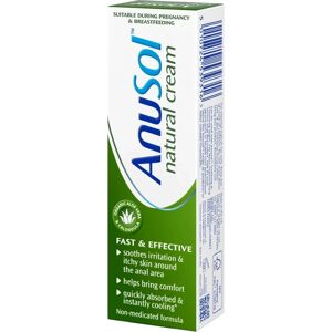 Anusol Natural Cream - 30g - Soothing Natural Relief for Hemorrhoids Anusol Natural Cream - 30g - Soothing Natural Relief for Hemorrhoids