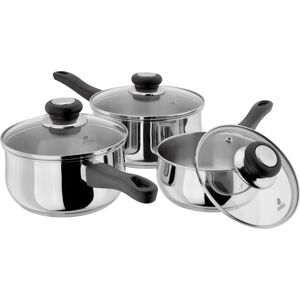 Judge Judge JJA1 Vista 3 Piece Saucepan Set - Saucepan Set Judge Judge JJA1 Vista 3 Piece Saucepan Set - Saucepan Set