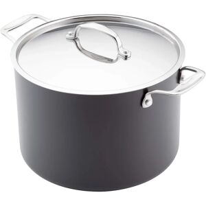 Stellar Hard Anodised 8L Stockpot - 24cm Silver Stellar Hard Anodised 8L Stockpot - 24cm Silver