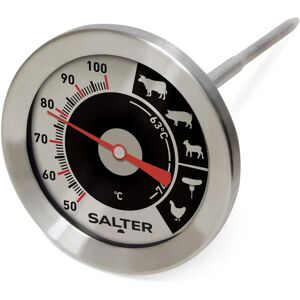 Salter Stainless Steel Meat Thermometer - 50-100°C - Compact Salter Stainless Steel Meat Thermometer - 50-100°C - Compact